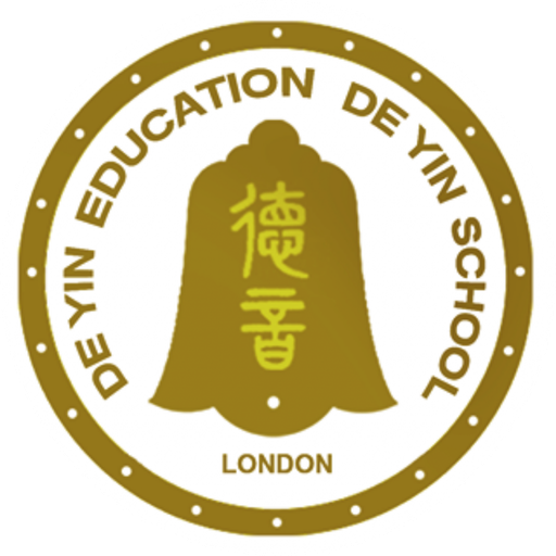 德音学校 De Yin School 伦敦中文学校校徽